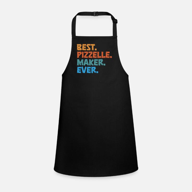 Pizzelle Waffel - Italienische Waffeln Schürze für Kinder