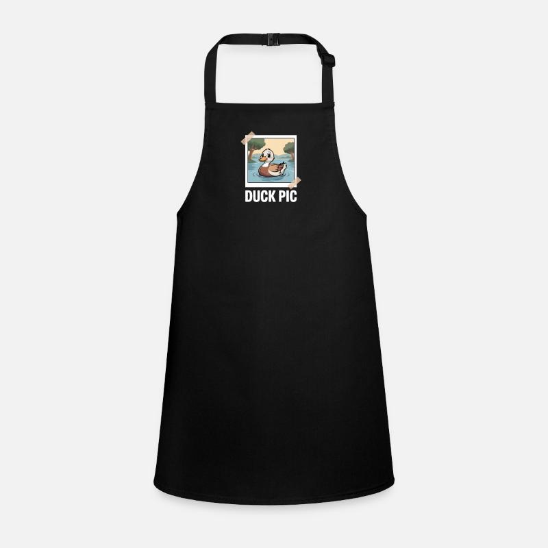 Funny Duck Picture Duck Pic Children's Apron
