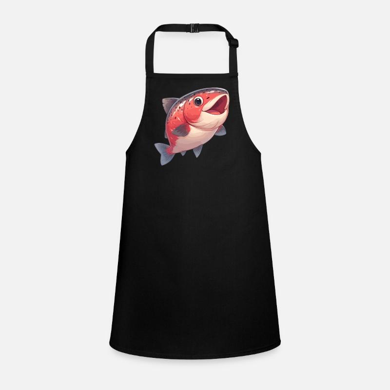 Salmon Salmon Children's Apron