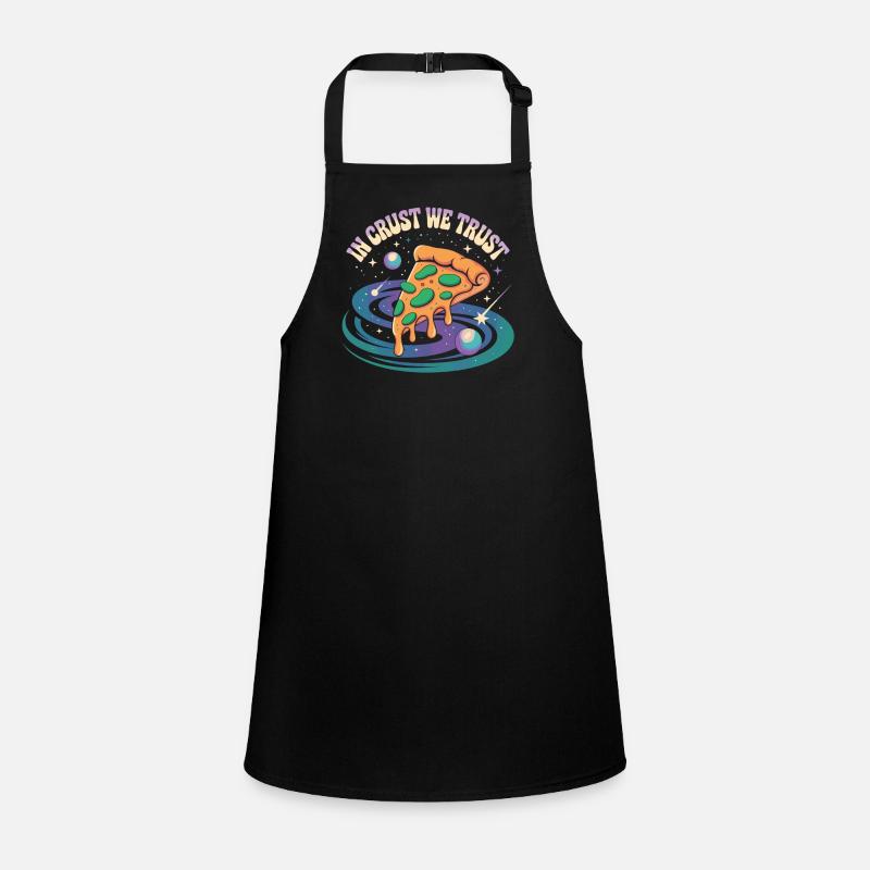 In Crust We Trust - Pizza Universe Shirt Children's Apron
