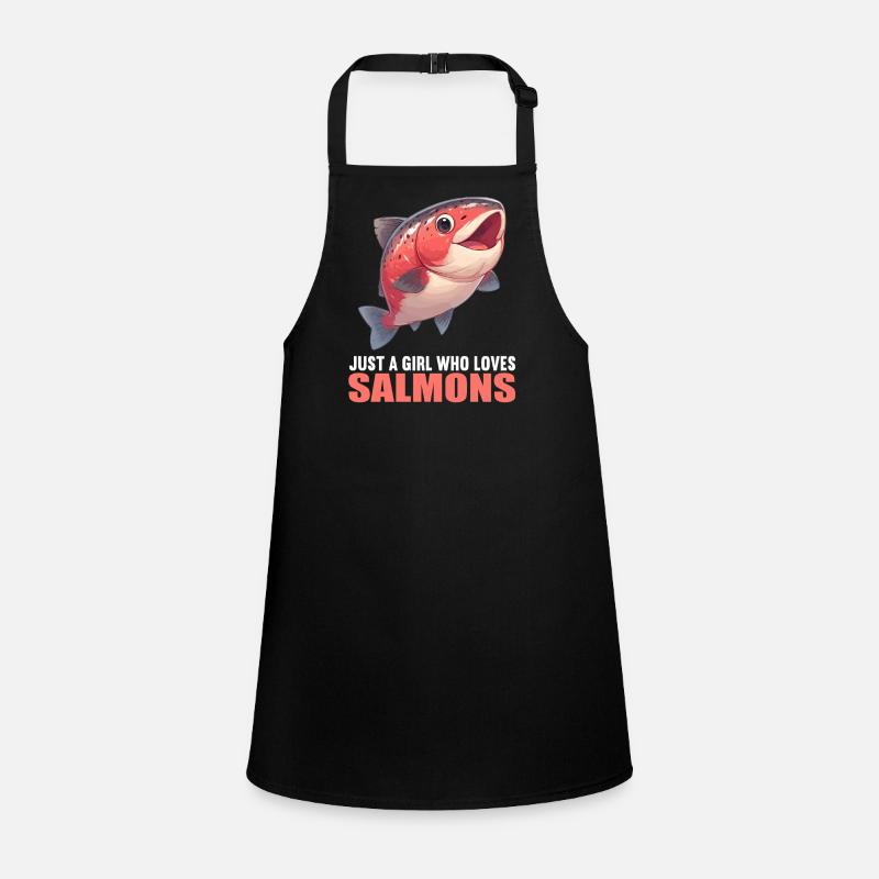 Salmon Salmon Children's Apron