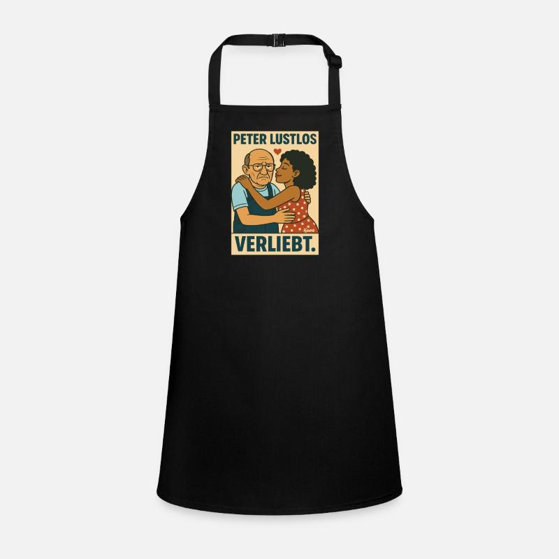 Peter Listless – in love and overwhelmed Children's Apron