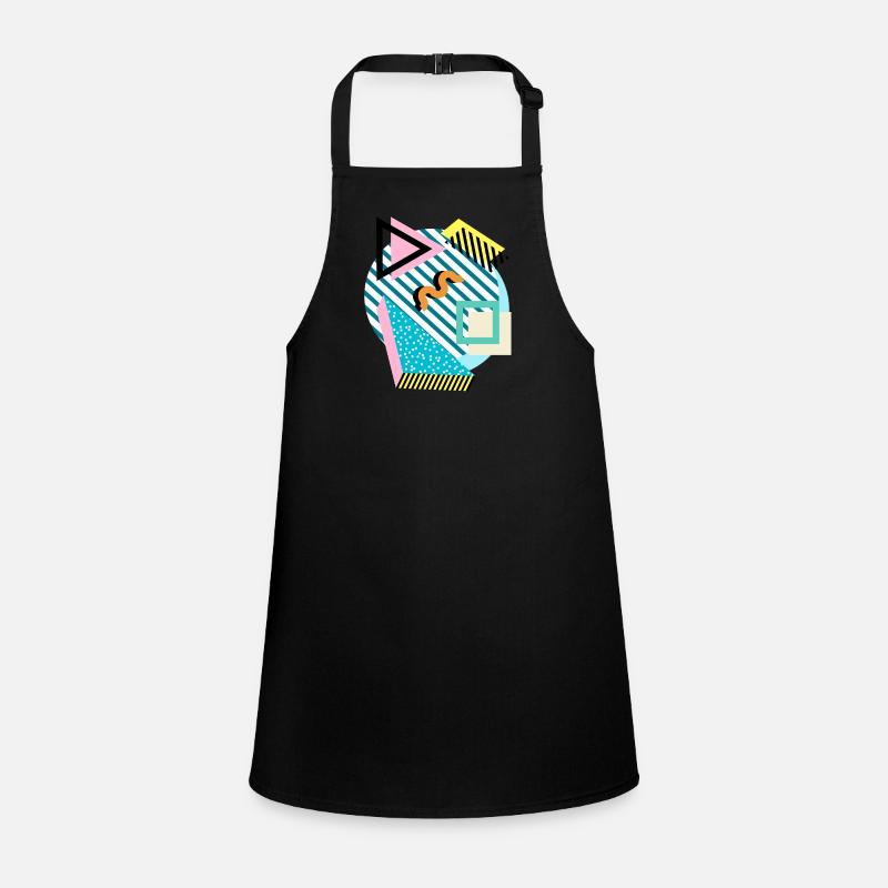 Memphis Mix – Formes et couleurs rétro Tablier Enfant