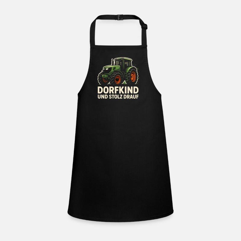 Dorfkind & Stolz Drauf – Traktor Design Children's Apron