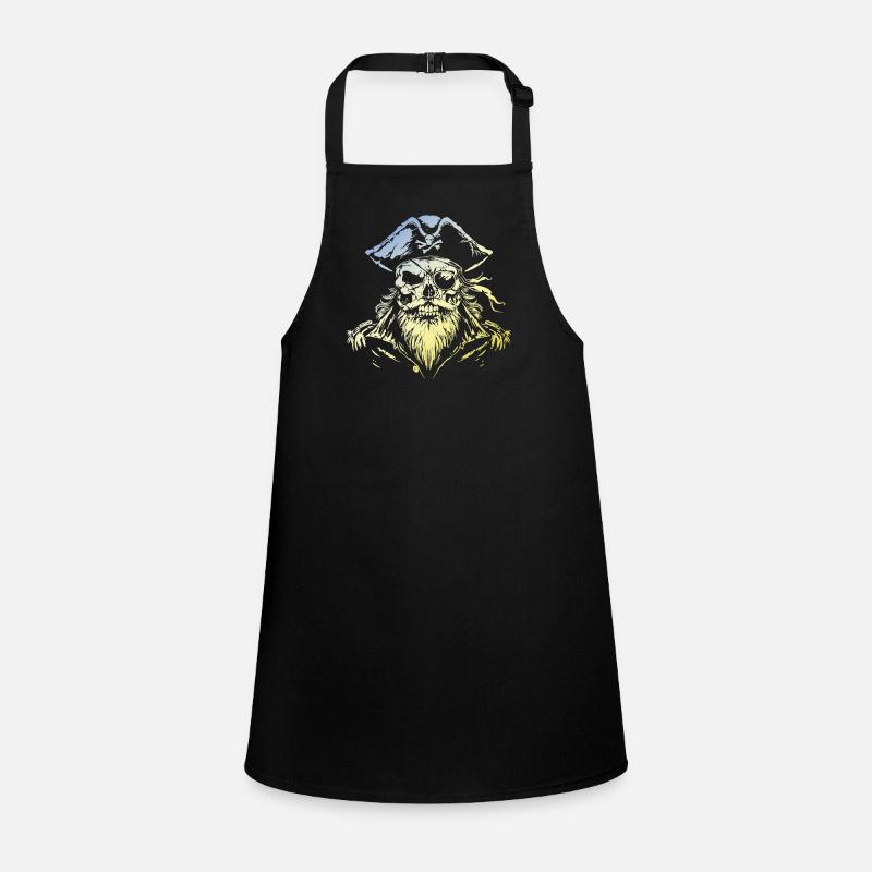 Pirate Skull Children's Apron