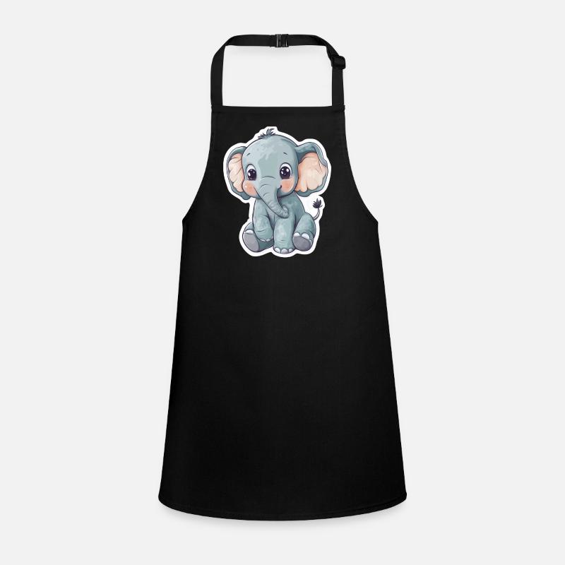 Cute elephant – gift idea for animal lovers Children's Apron