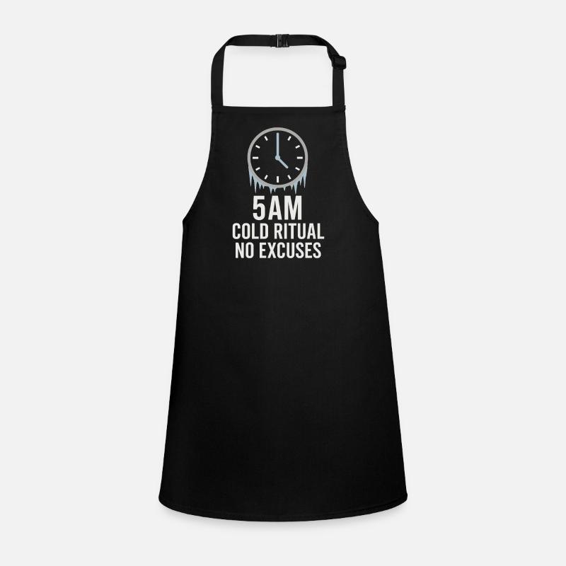 Cold showers Mental hardness Cold exposure Children's Apron