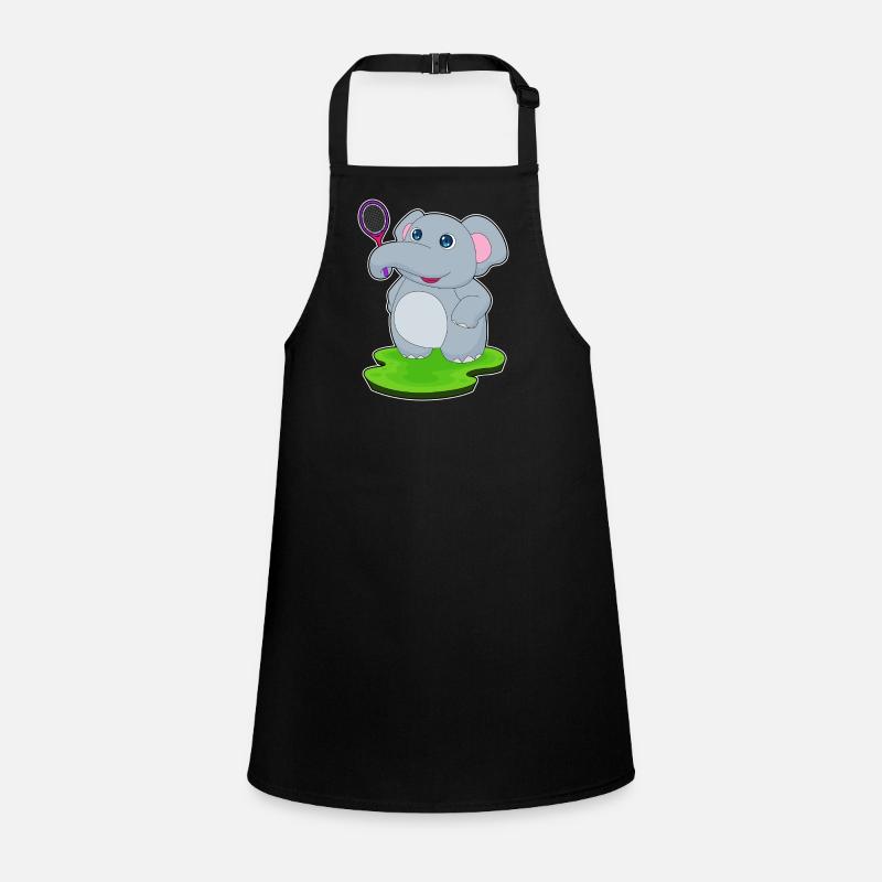 Raquette de tennis éléphant Tablier Enfant