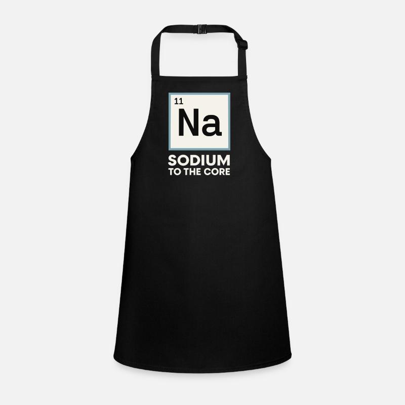 Salt Lover Sodium Dependent Nacl Meme Children's Apron