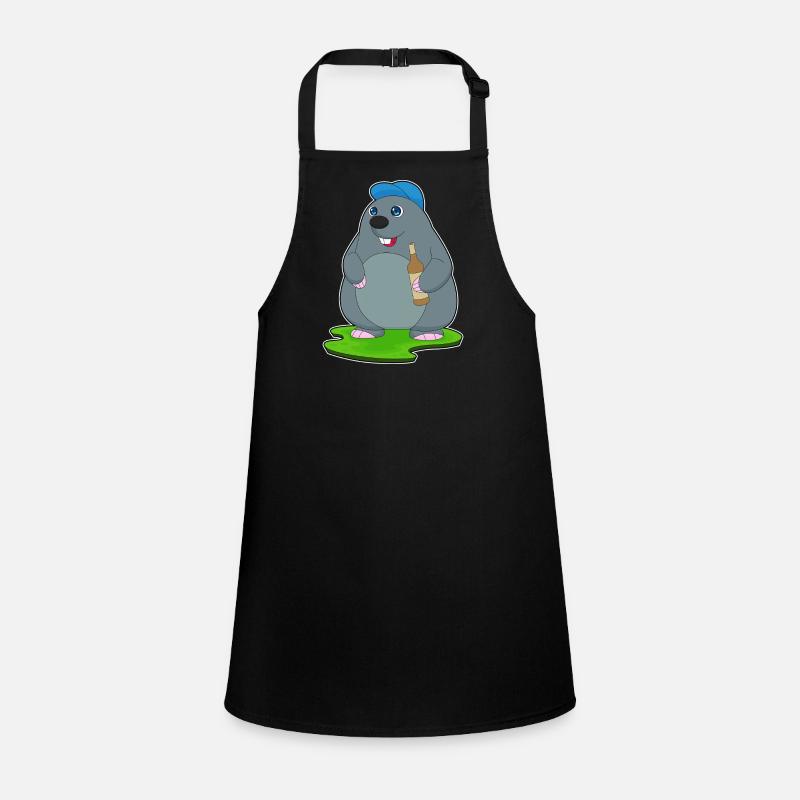 Bouteille de bière Mole Tablier Enfant