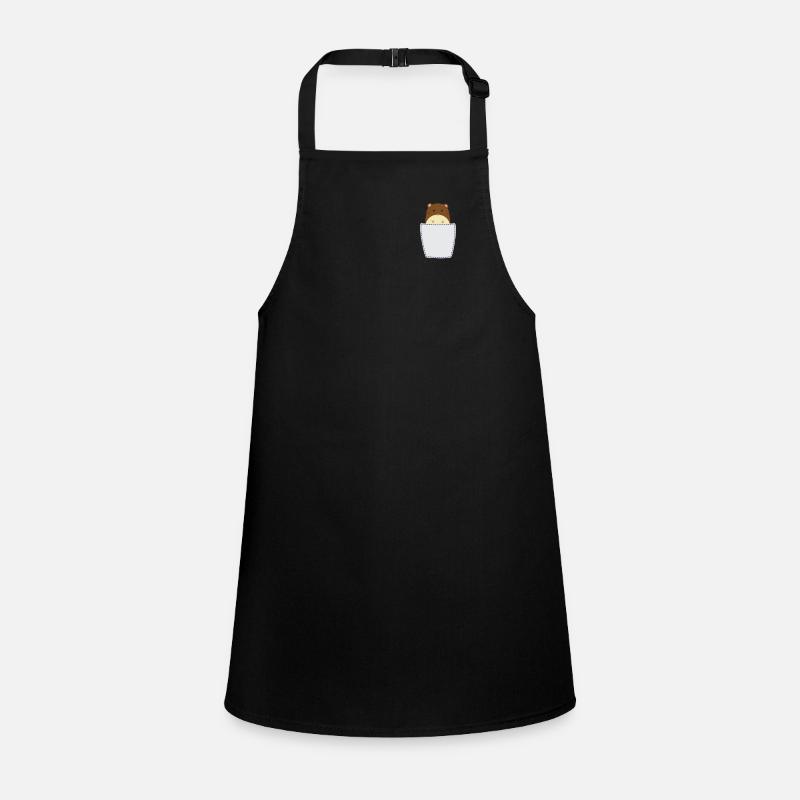 Hamster in breast pocket Children's Apron
