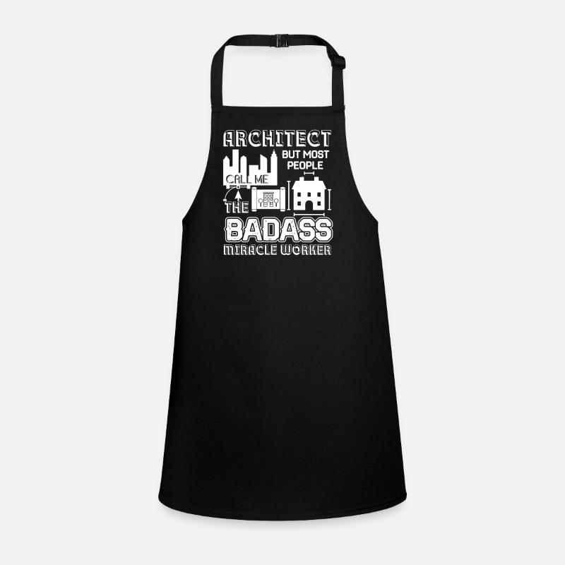 Architect Badass Miracle Worker Children's Apron