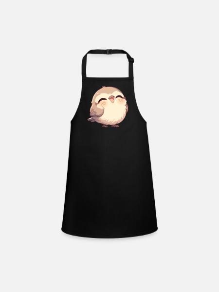 Sparrows Sparrow - Children's Apron - black - Front