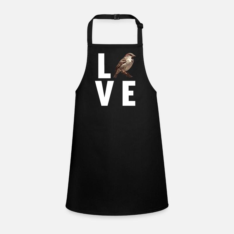 Spatzen Spatz Schürze für Kinder