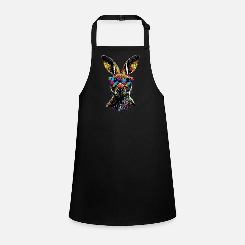 Kangaroo Australia Outback Wild Cute Kangaroos Children's Apron