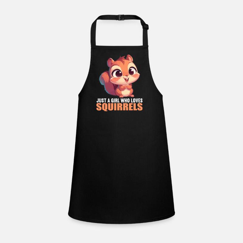 Eichhörnchen Schürze für Kinder
