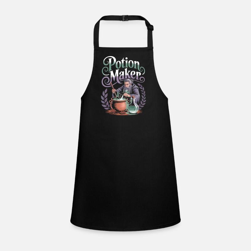 Alchemist Magician Potion Maker Wizard Shirt Children's Apron