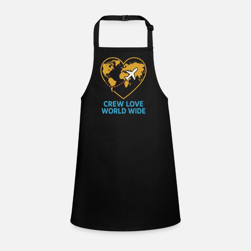 Flight Attendant Cabin Crew Life Aviation Children's Apron