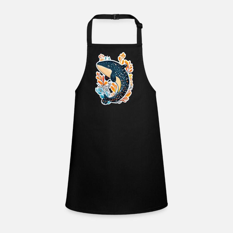 whale Children's Apron
