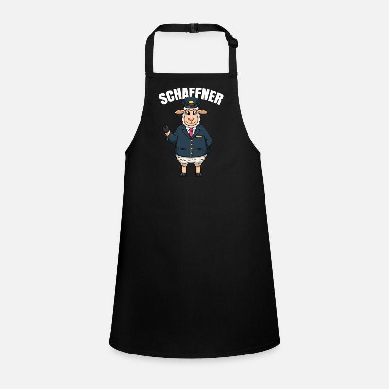 Sheep Rail Driver Controller Sheep Conductor Children's Apron