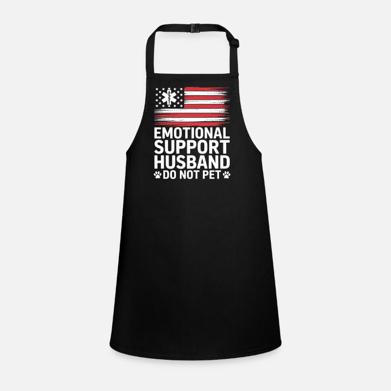 Emotional Support Husband Children's Apron