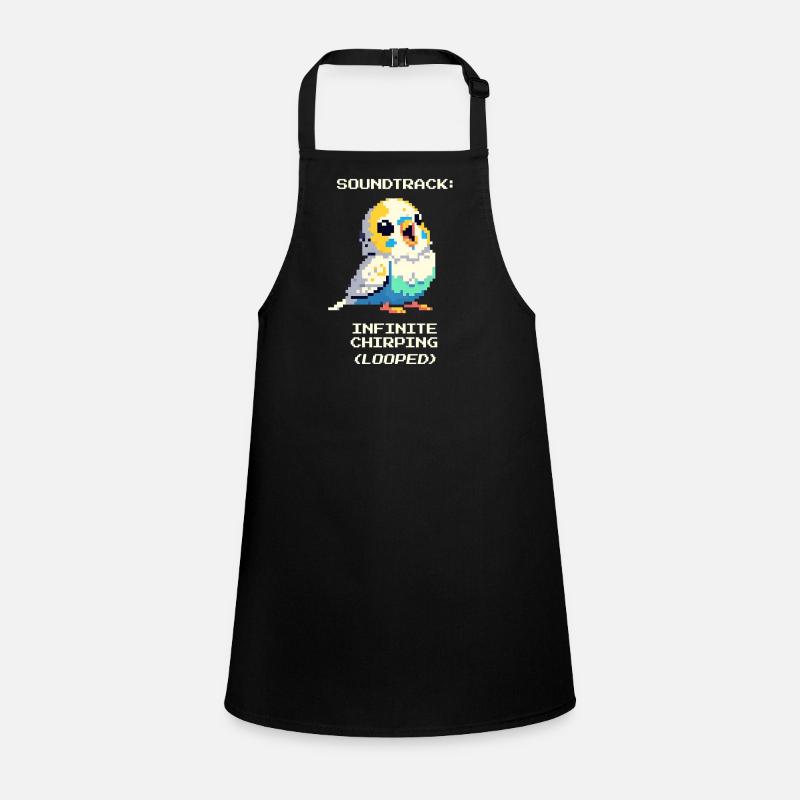 Soundtrack: Endless Chirping | Budgie Children's Apron
