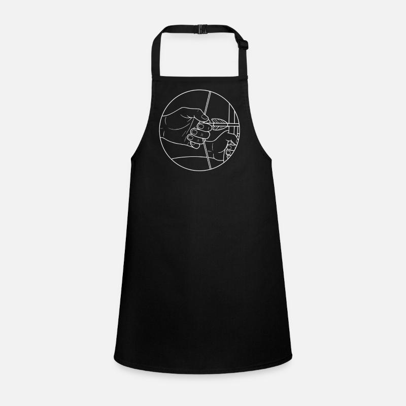 Archery Archer Target Design Children's Apron