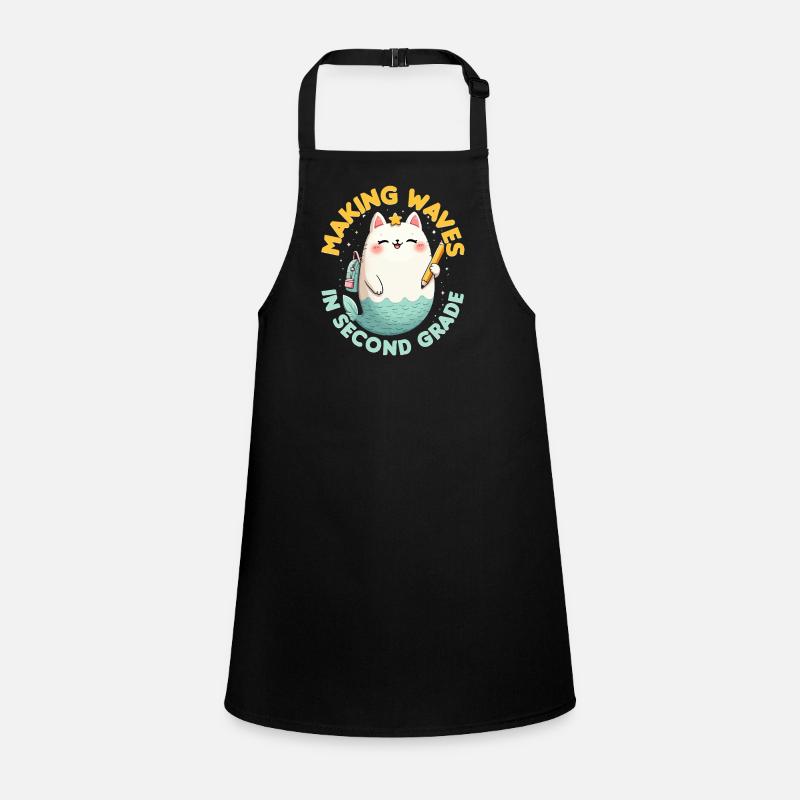 Mermaid Making Waves In Second Grade Children's Apron