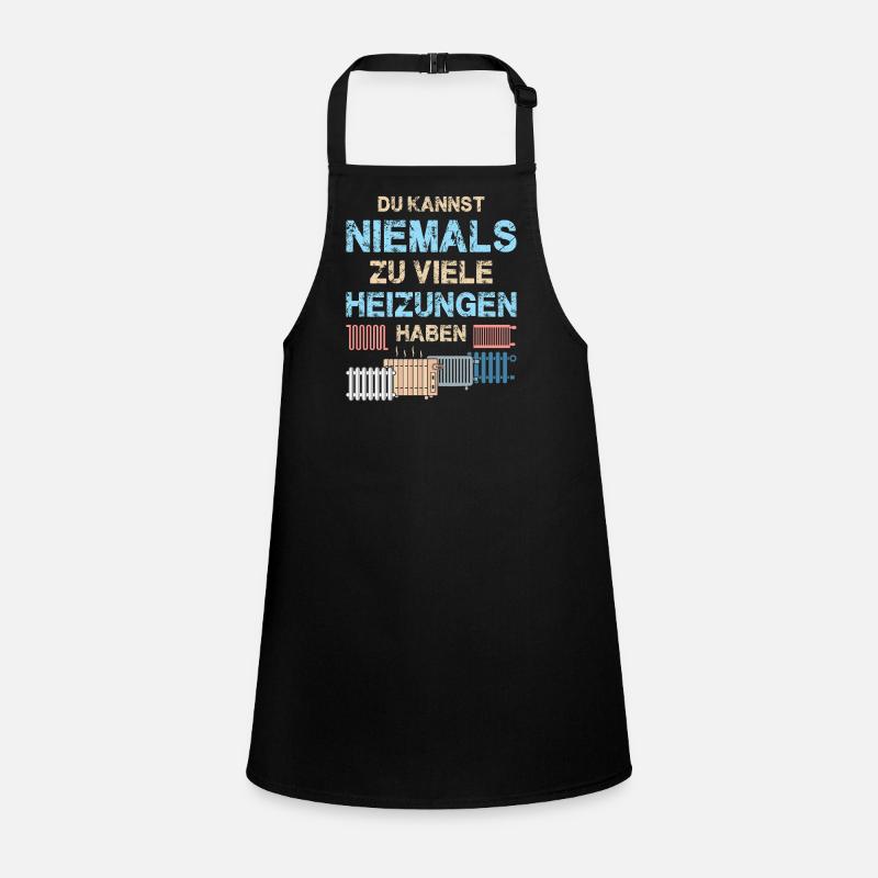 Heating Engineer Heating Construction Plumber Plumber Children's Apron
