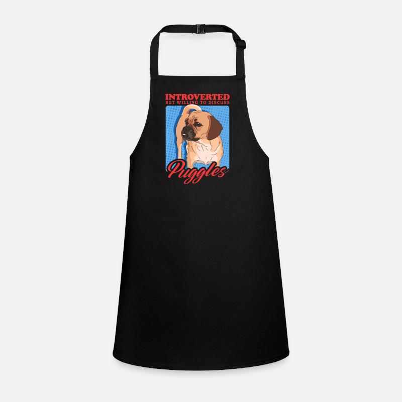 Cadeau pour propriétaire de chien Puggle Dogs Tablier Enfant