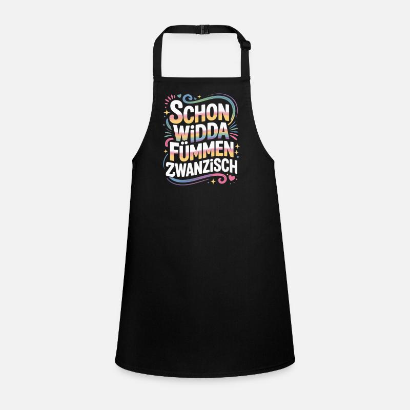Already Widda Fümmen Zwanzisch 50th birthday Children's Apron