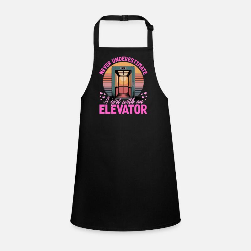 Elevator toddler & kids Children's Apron