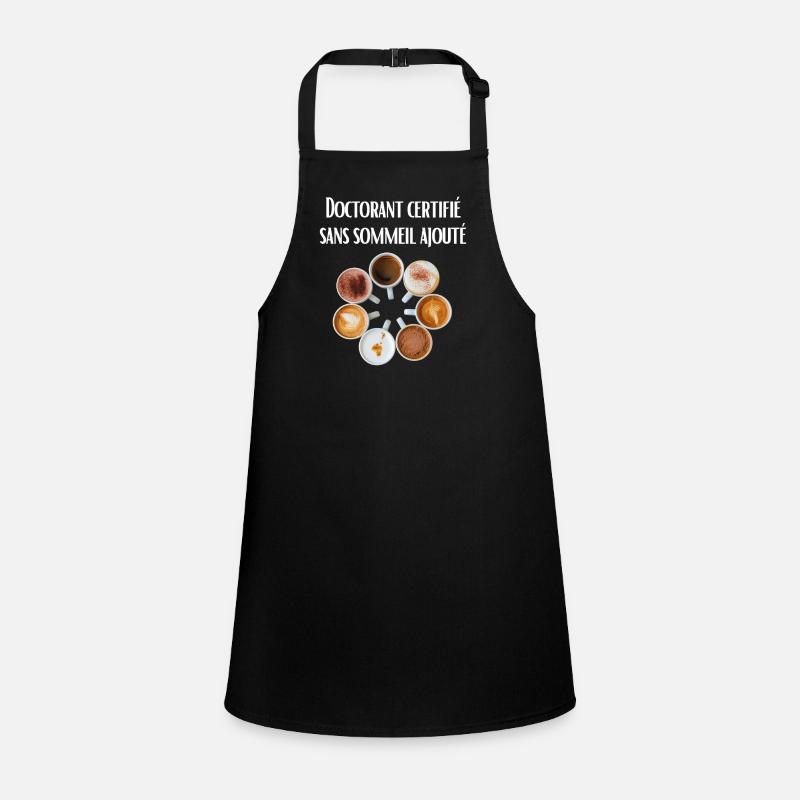 Certified PhD student with no added sleep Children's Apron