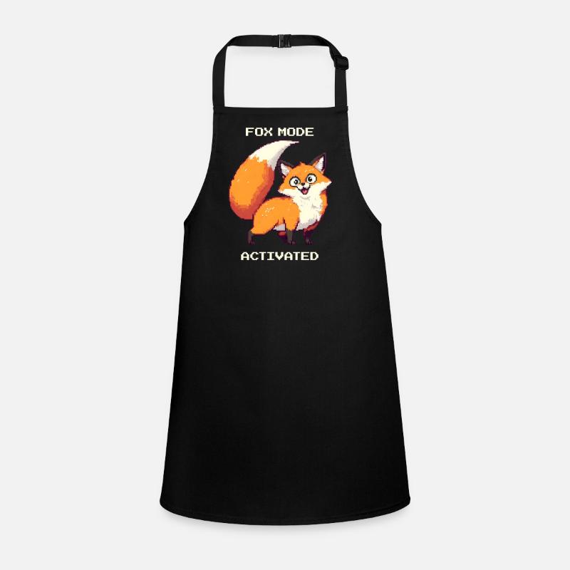 Fox Mode Enabled | derpy fox humor Children's Apron