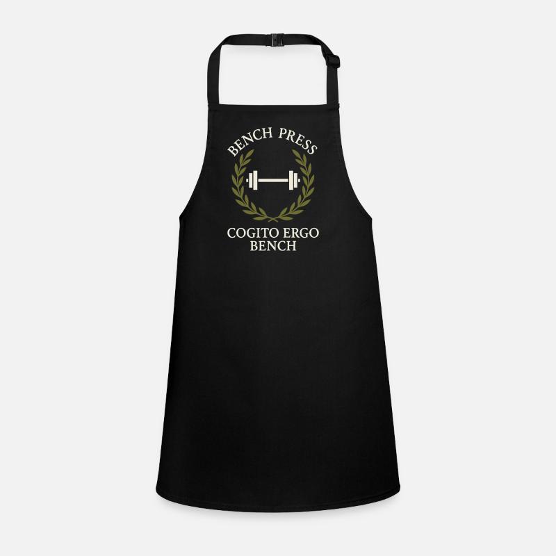 Funny Bench Press Meme Spot Me Bro Powerlifting Children's Apron