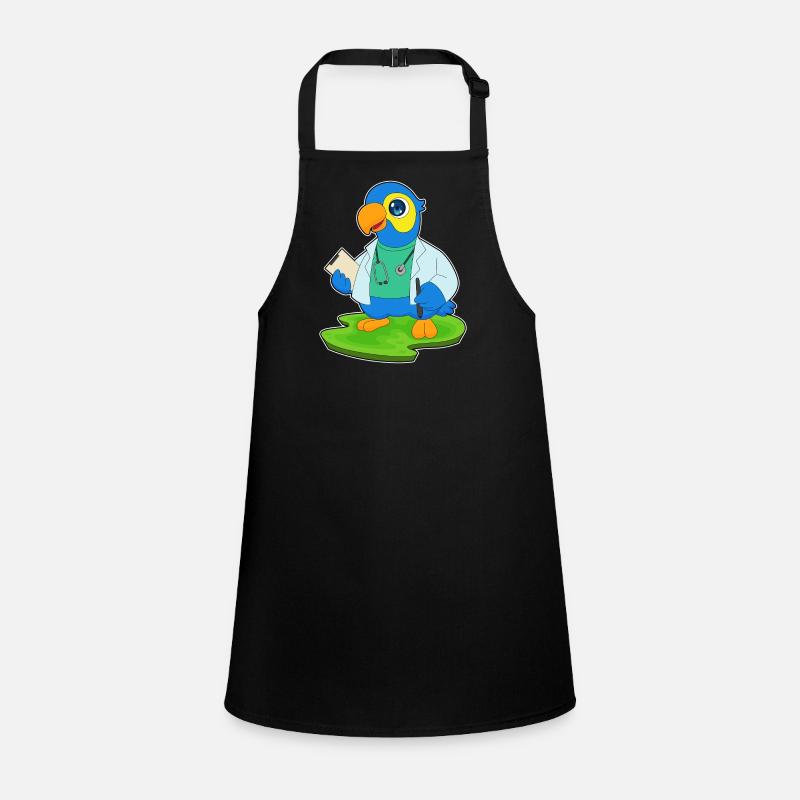 Parrot Doctor Stethoscope Children's Apron