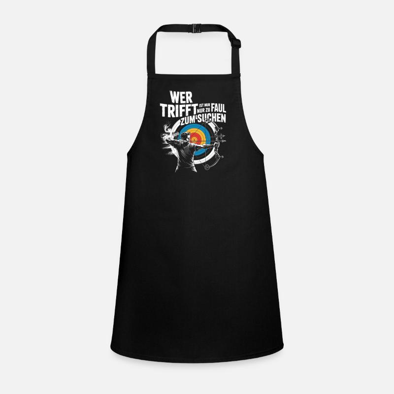 Archery design for archers and courses Children's Apron
