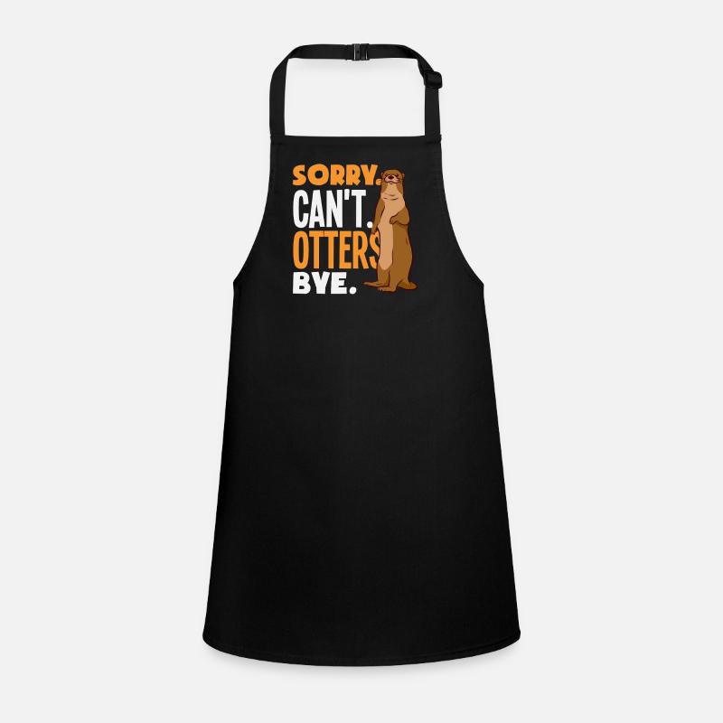 Sea Otter Sorry Can't Bye Children's Apron