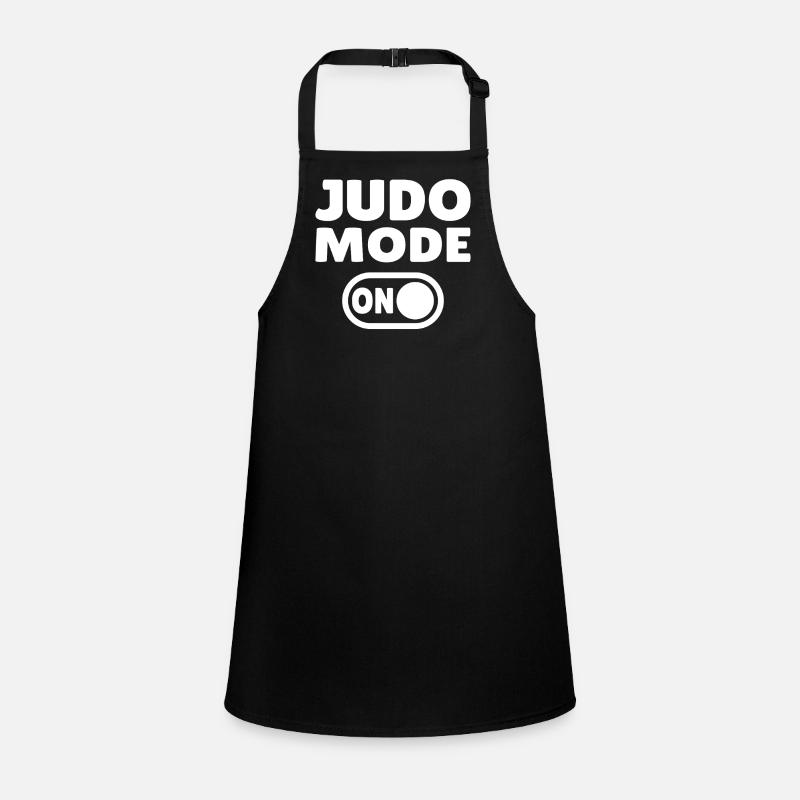 Judo Mode ON – Stärke, Disziplin & Kampfgeist Schürze für Kinder
