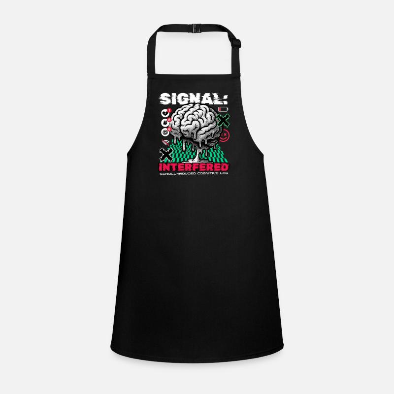 Doom Scrolling, Digital detox, Social media Children's Apron