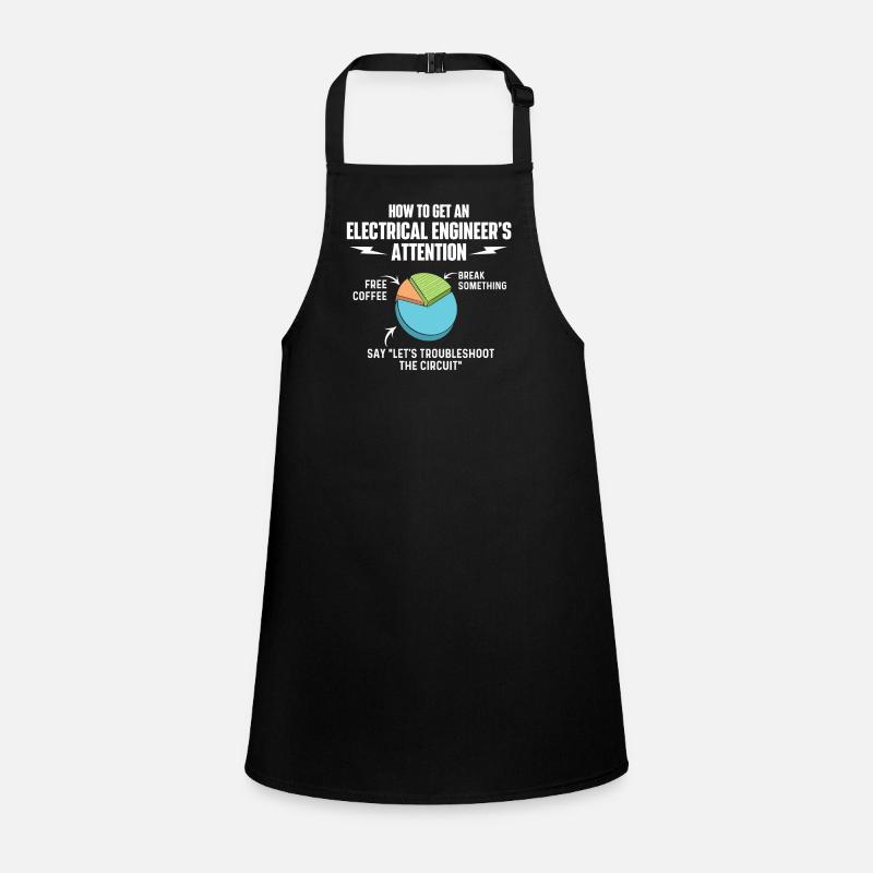Break Something Free Coffee Circuit Troubleshoot Children's Apron