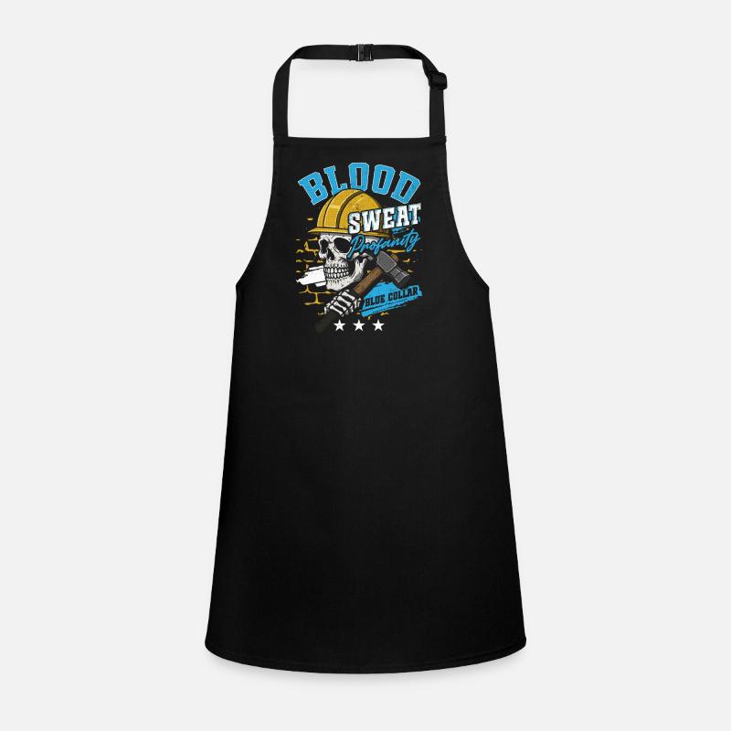 Blue Collar Worker Craft Construction Worker Children's Apron