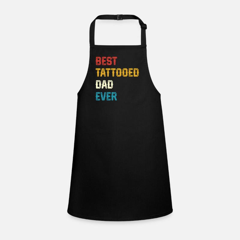 Best Tattooed Dad Ever Children's Apron