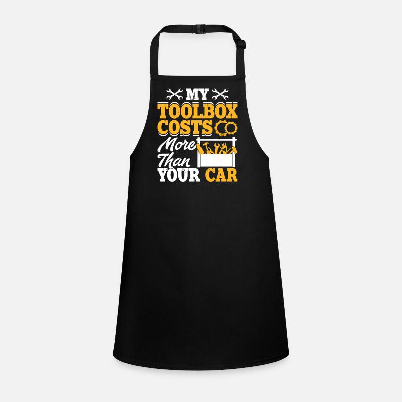 Mechanic Mechatronics Technician Screwdriver Gift Children's Apron