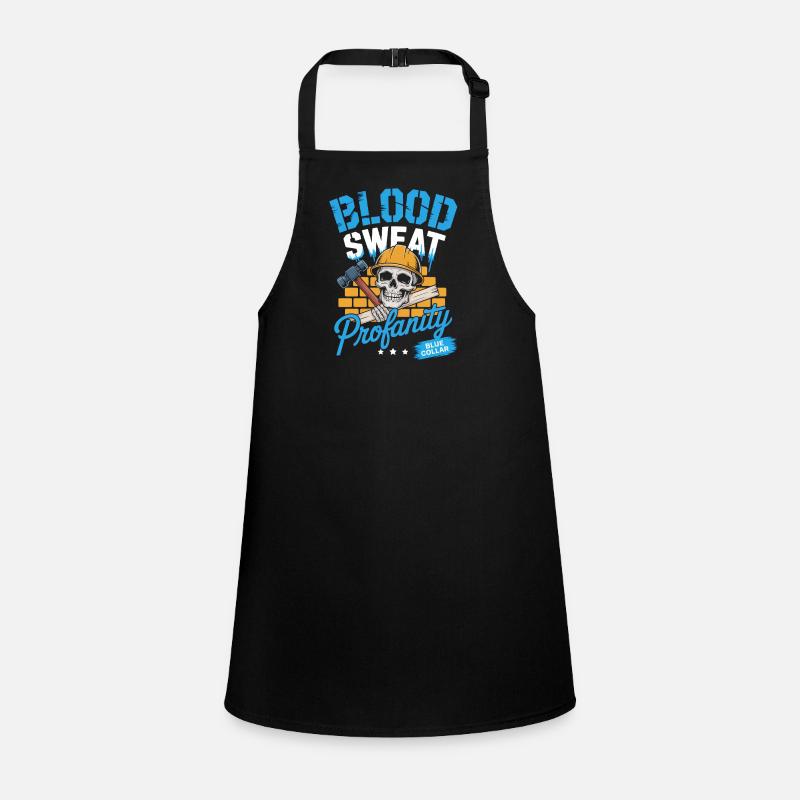 Blue Collar Worker Craft Construction Worker Children's Apron