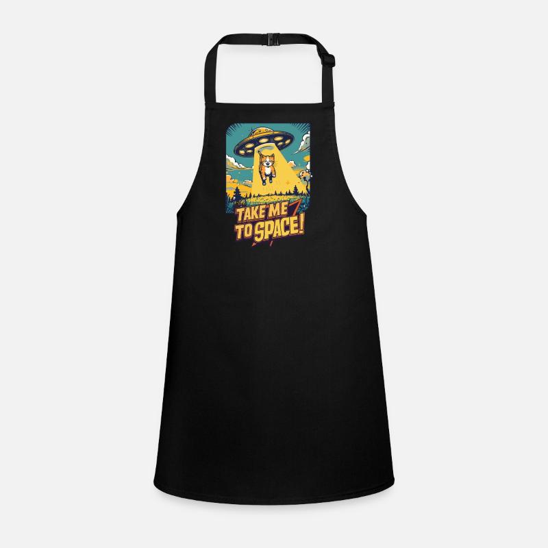 Cat UFO All-Adventure Children's Apron