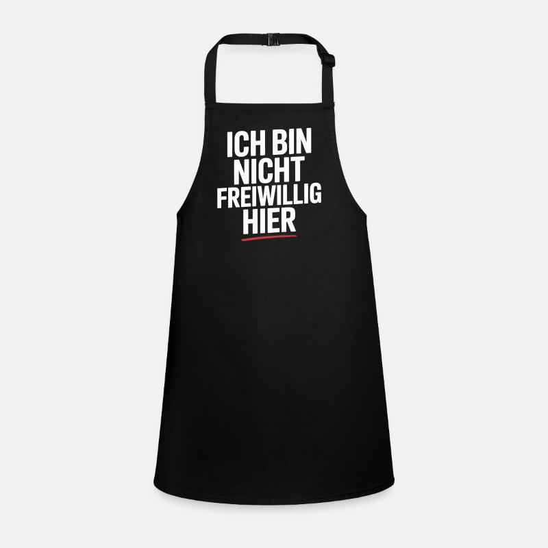 I'm Not Here Voluntarily Anti Smalltalk Office Children's Apron