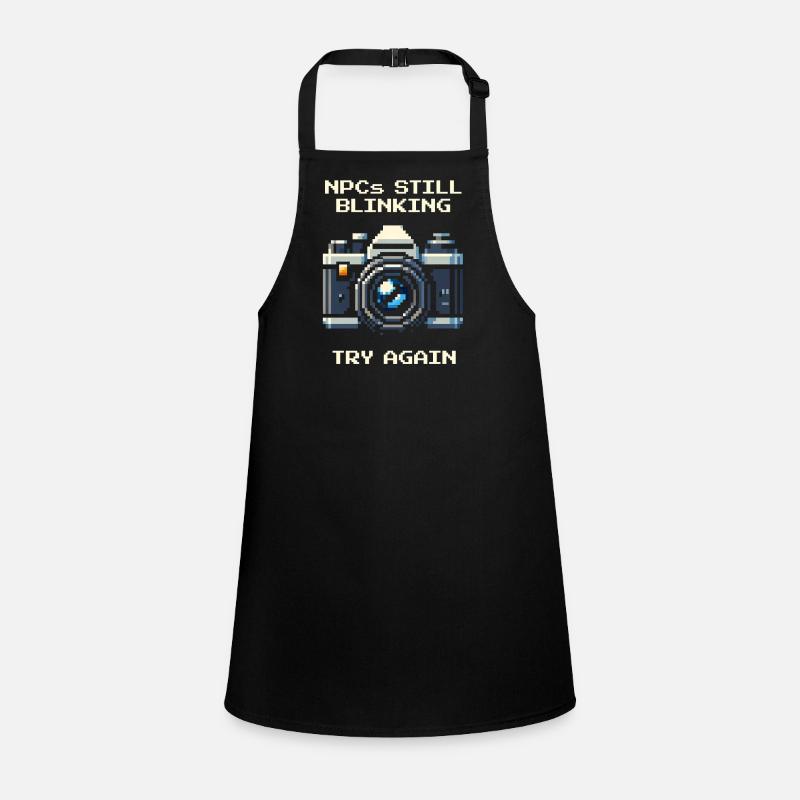 NPC is still blinking | Try again, portrait Children's Apron