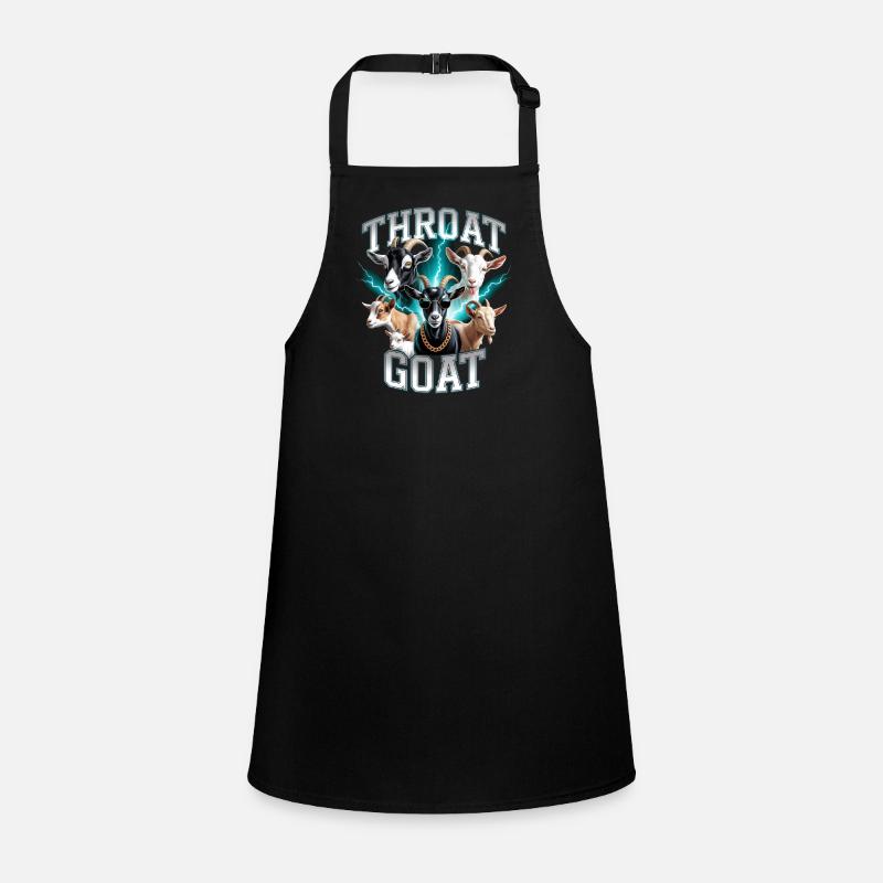 Throat Goat Meme Y2K Bootleg Unwearable Children's Apron