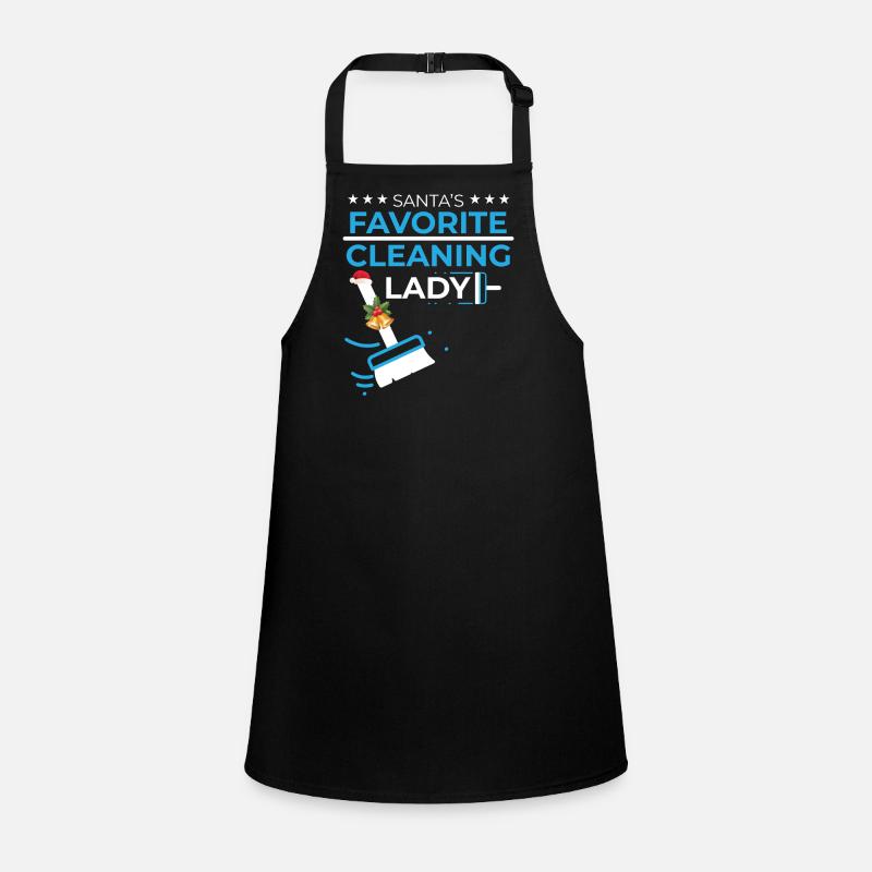 Santa's Favorite Cleaning Lady Children's Apron